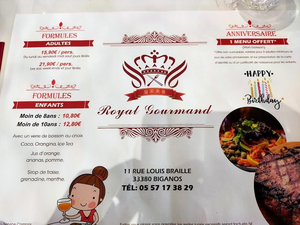 Royal Gourmand Biganos - Menu Image 2