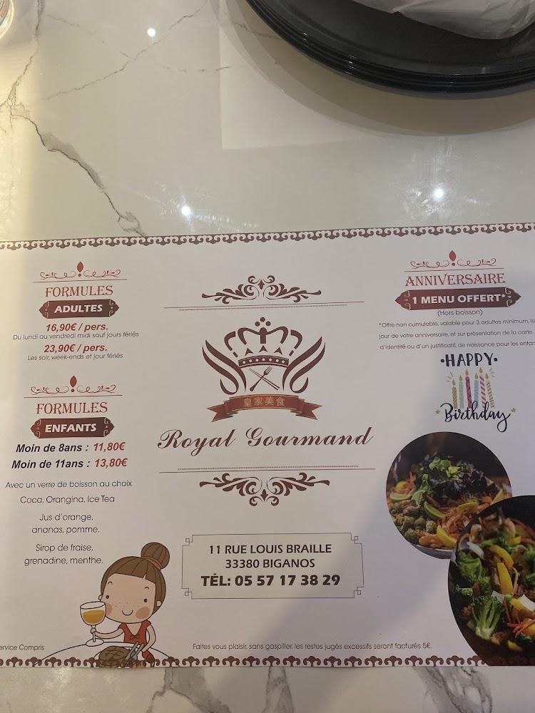 Royal Gourmand Biganos - Menu Image 4
